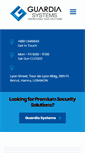 Mobile Screenshot of guardiasystems.com